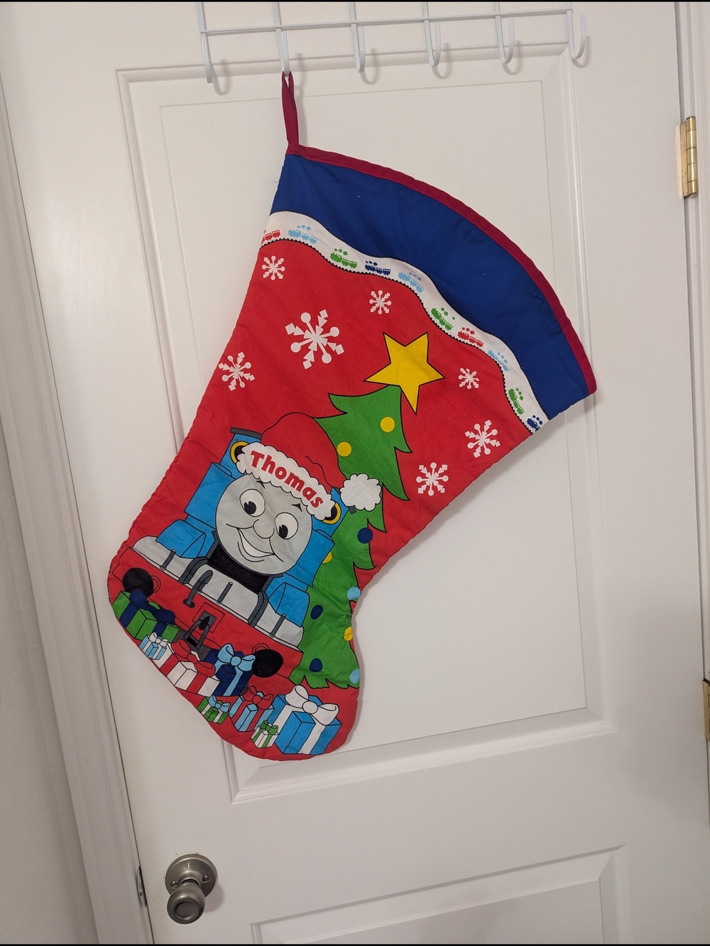 Thomas‎ the Tank Engine Christmas Stocking Holiday Decor Vintage